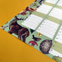 2025 Woodland Animals Wall Calendar And Year Planner, thumbnail 6 of 8