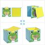 Set Of Three Storage Boxes Toy Organisers Bins Cubes, thumbnail 8 of 8