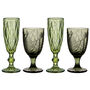 Luxury Green Coloured Glassware Collection, thumbnail 2 of 9