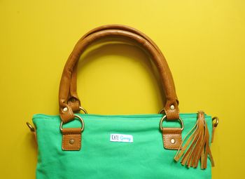Seven Magpies Green Canvas Tote, 3 of 4