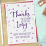 Funny From The Cat Valentine's Card, thumbnail 2 of 2