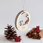 Personalised Baby's First Christmas Mouse Bauble, thumbnail 5 of 7