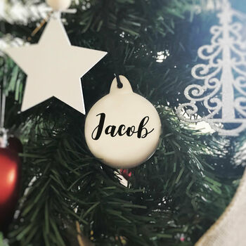 Personalised Christmas Baubles, 2 of 3