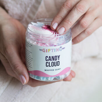 Candy Cloud – Marshmallow And Candyfloss Whipped Soap, 4 of 9