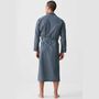 Men's 'Geometric Moorland' Crisp Cotton Robe, thumbnail 4 of 6