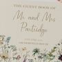 Personalised Wildflowers Wedding Guest Book, thumbnail 5 of 10