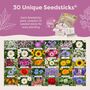 Personalised Wild Flower Seeds Starter Kit With 30 Varieties, thumbnail 2 of 12