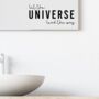 Let The Universe Lead The Way Mirror Sticker, thumbnail 1 of 7