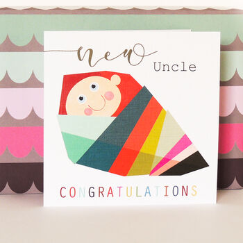 New Uncle Baby Card, 4 of 5