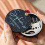 Personalised Luxury First Christmas Bauble Decoration, thumbnail 3 of 6