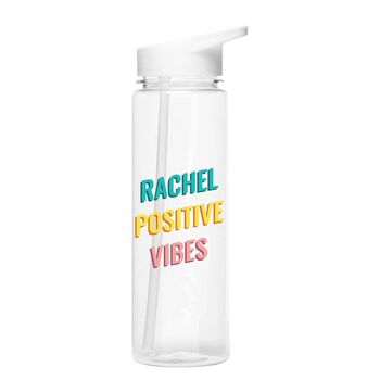 Positive Vibes Personalised Water Bottles, 2 of 2