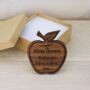 Personalised Teacher's Apple Fridge Magnet, thumbnail 4 of 4