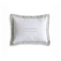 Personalised House Name Cushion With French Border, thumbnail 3 of 4