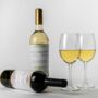 Personalised White Wine Bottle With Any Name And Message, thumbnail 3 of 5