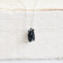 Oxidised Silver Black Nest Necklace, thumbnail 2 of 3