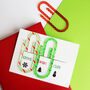 Christmas Acrylic Jumbo Paperclip Set, thumbnail 2 of 7