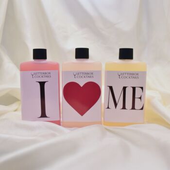 Valentine's Mini Letterbox Cocktails Gift Box, 3 of 5