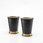 Set Of Two Solid Copper Tumblers – 400ml, thumbnail 1 of 5