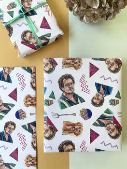 Monty Don Gift Wrap Fun Gardening Wrapping Paper, 8 of 9
