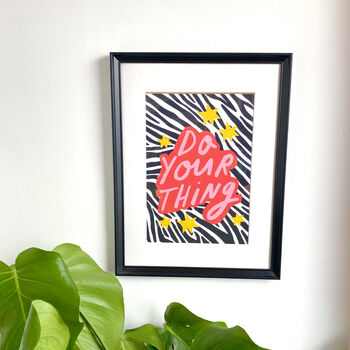 Do Your Thing Positivity Art Print, 2 of 3