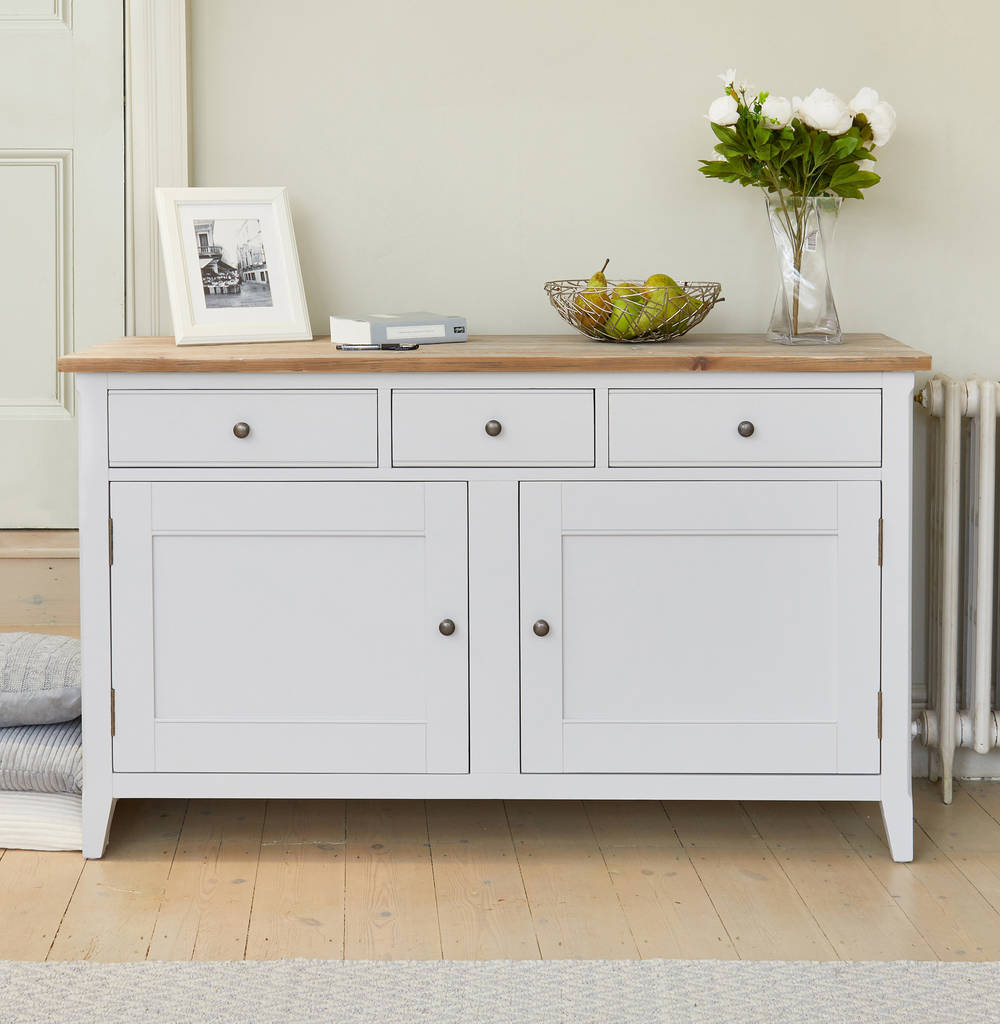 Ridley Grey Large Sideboard, 1 of 6