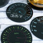 Set Of Six Car Speedometer Coasters, thumbnail 5 of 5