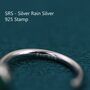 Tanzanite Blue Cz Huggie Hoop Earrings Sterling Silver, thumbnail 9 of 11