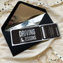 Personalised Metallic Style Driving Lesson Voucher Gift, thumbnail 2 of 4