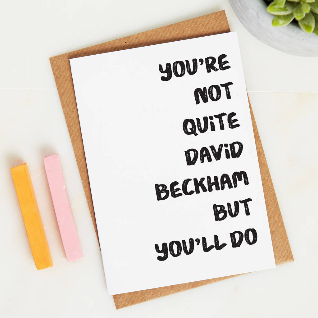 Best Of 40 Not On The High Street Anniversary Card