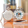 Personalised 50th Birthday Photo Pocket Watch, thumbnail 2 of 7