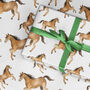 Chestnut Horse Wrapping Paper, thumbnail 1 of 3