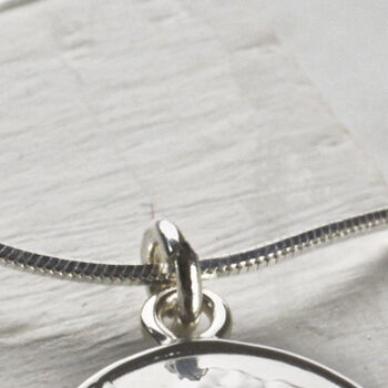 Personalised St. Christopher Sterling Silver Necklace, 3 of 4