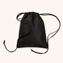 Luxury Soft Leather Drawstring Backpack, thumbnail 6 of 7