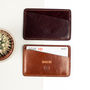 Small Men's Italian Leather Card Holder. 'The Alberi', thumbnail 10 of 12