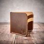 Personalised Bespoke Leather Bifold Wallet Six Slots, thumbnail 6 of 11