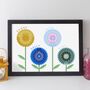 Personalised Family Flowers Print Family Gift, thumbnail 9 of 12