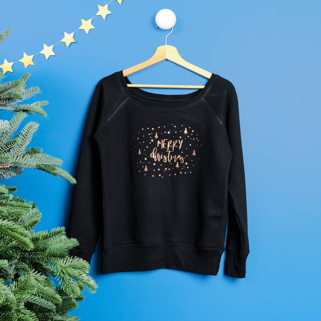 Merry Christmas Sparkle Jumper, 1 of 2