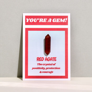 Letterbox Keepsake Crystal Greeting Gift Card, 4 of 8
