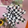 Checkerboard Blob Shape Decorative Clock, thumbnail 7 of 10