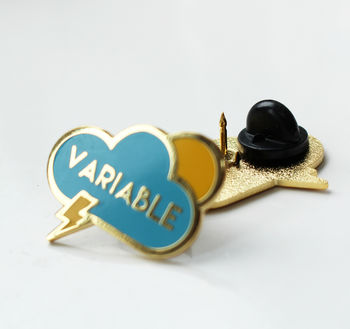 'Variable' Enamel Pin Badge, 8 of 9