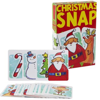 Children's Christmas Snap Card Game Christmas Eve Box, 4 of 4