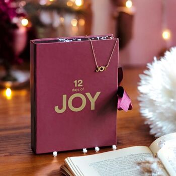 Jewellery Advent Calendar 12 Days Of Joy, 10 of 10