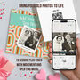The 'Memories Past' Movie Greeting Card | Any Occasion Card | Photo To Movie Card, thumbnail 5 of 5