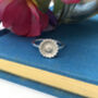 Sterling Silver Mini Sunflower Ring, thumbnail 1 of 7