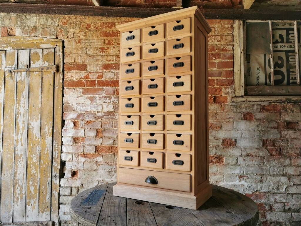 Handmade Reclaimed Wooden Apothecary Cabinet, 1 of 5