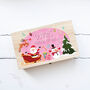 Personalised Christmas Eve Box Pink, thumbnail 1 of 4