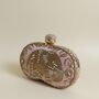 Elephant Oval Pink Clutch, thumbnail 2 of 12