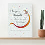 Personalised Diwali Colourful Om Symbol Framed Print, thumbnail 2 of 6