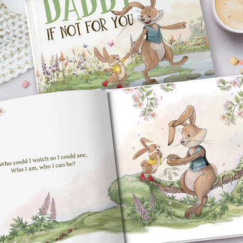 Personalised Father's Day Book, 'Daddy, If Not For You', 9 of 12