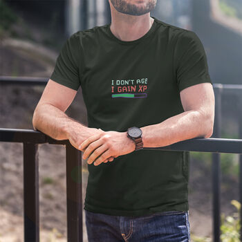 ‘I Don’t Age, I Gain Xp’ T Shirt For Video Gamers, 2 of 6